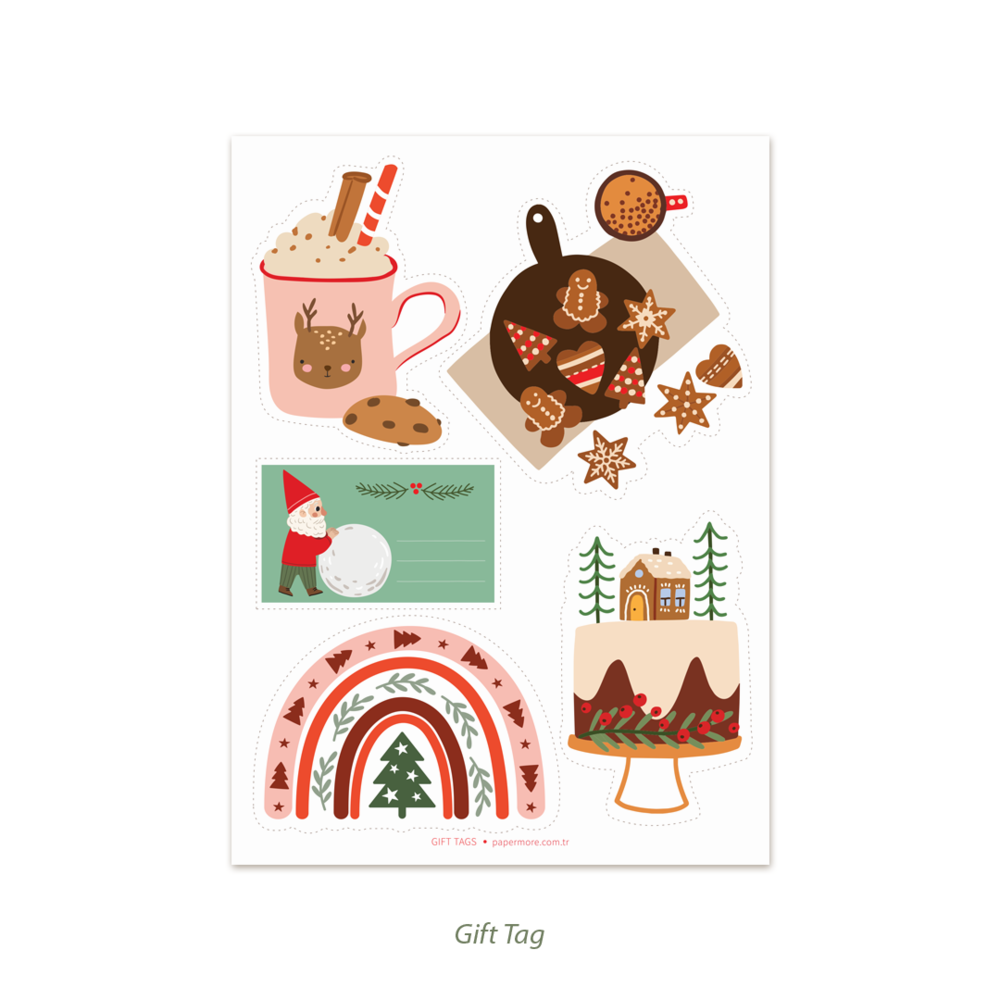 Oh Deer Sticker Seti