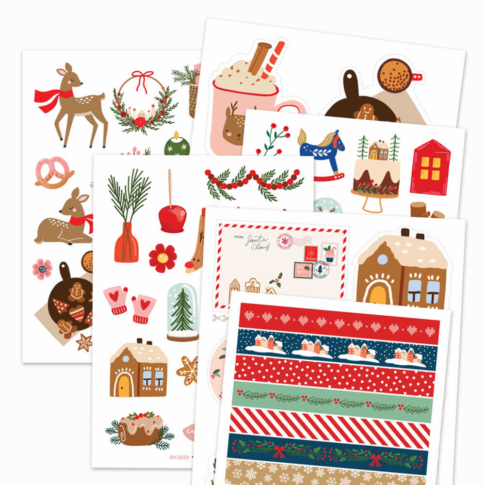 Oh Deer Sticker Seti