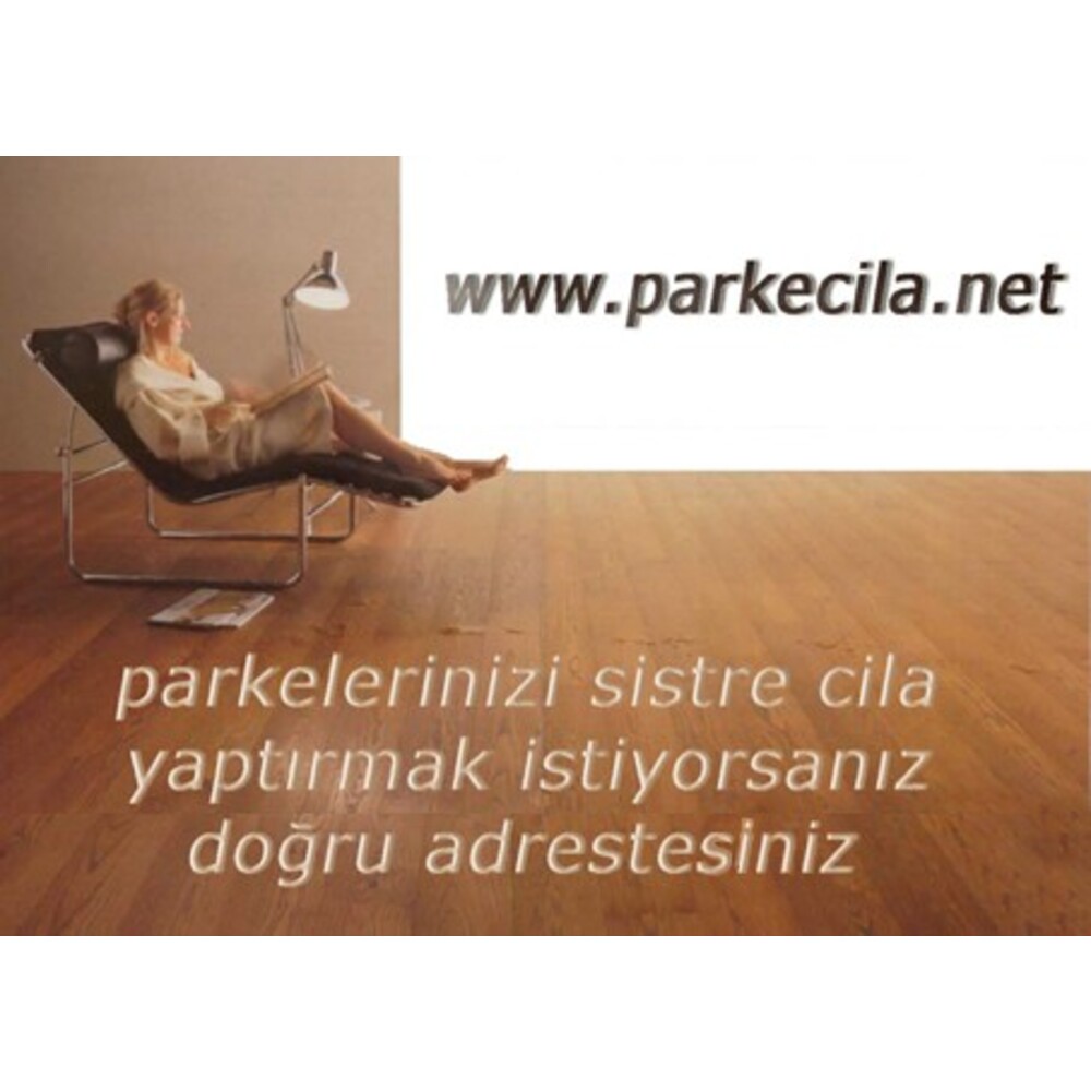 100m2 Parke Sistre Cila (parlak su bazlı cila ile)