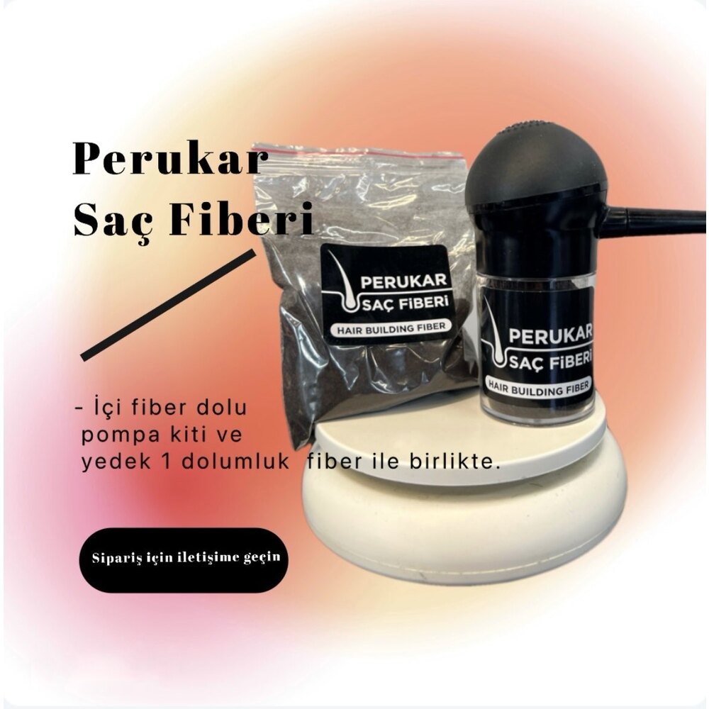 PERUKAR SAÇ FİBERİ 2 Lİ SET
