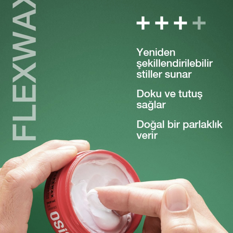 Osis Flexwax Güçlü Tutucu Wax 85ml