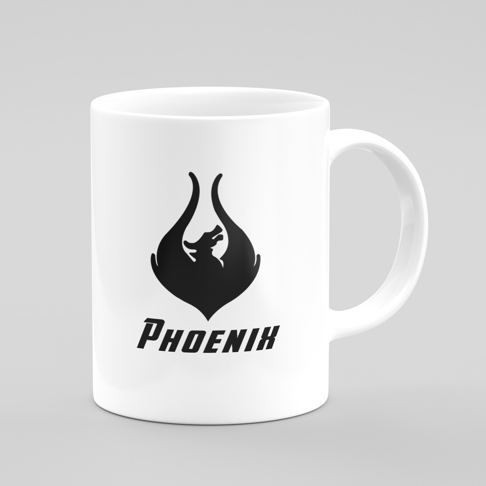 Phoenix Siyah Kupa Bardak