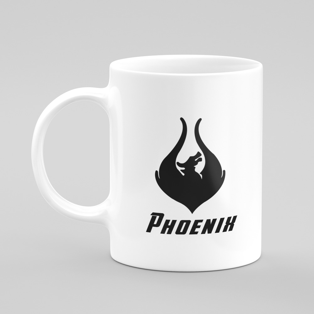 Phoenix Siyah Kupa Bardak