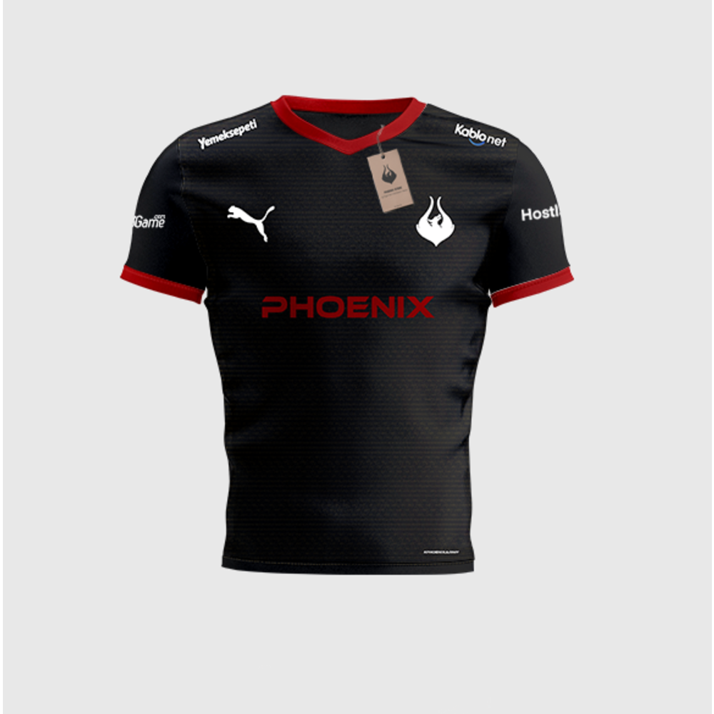 TeamPhoenix Siyah-Kırmızı Forma