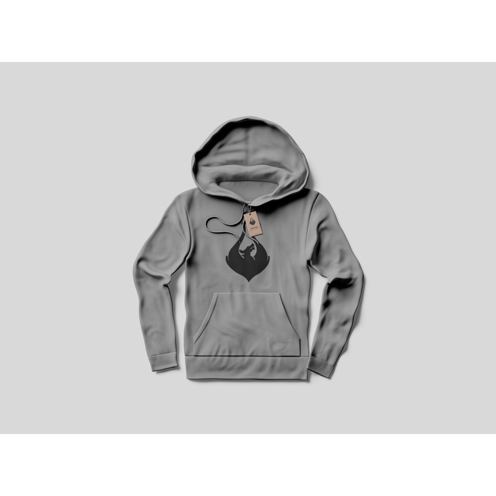 Phoenix Gri Hoodie