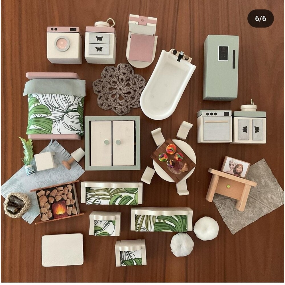 Mini Bebek Evi Mobilyasi