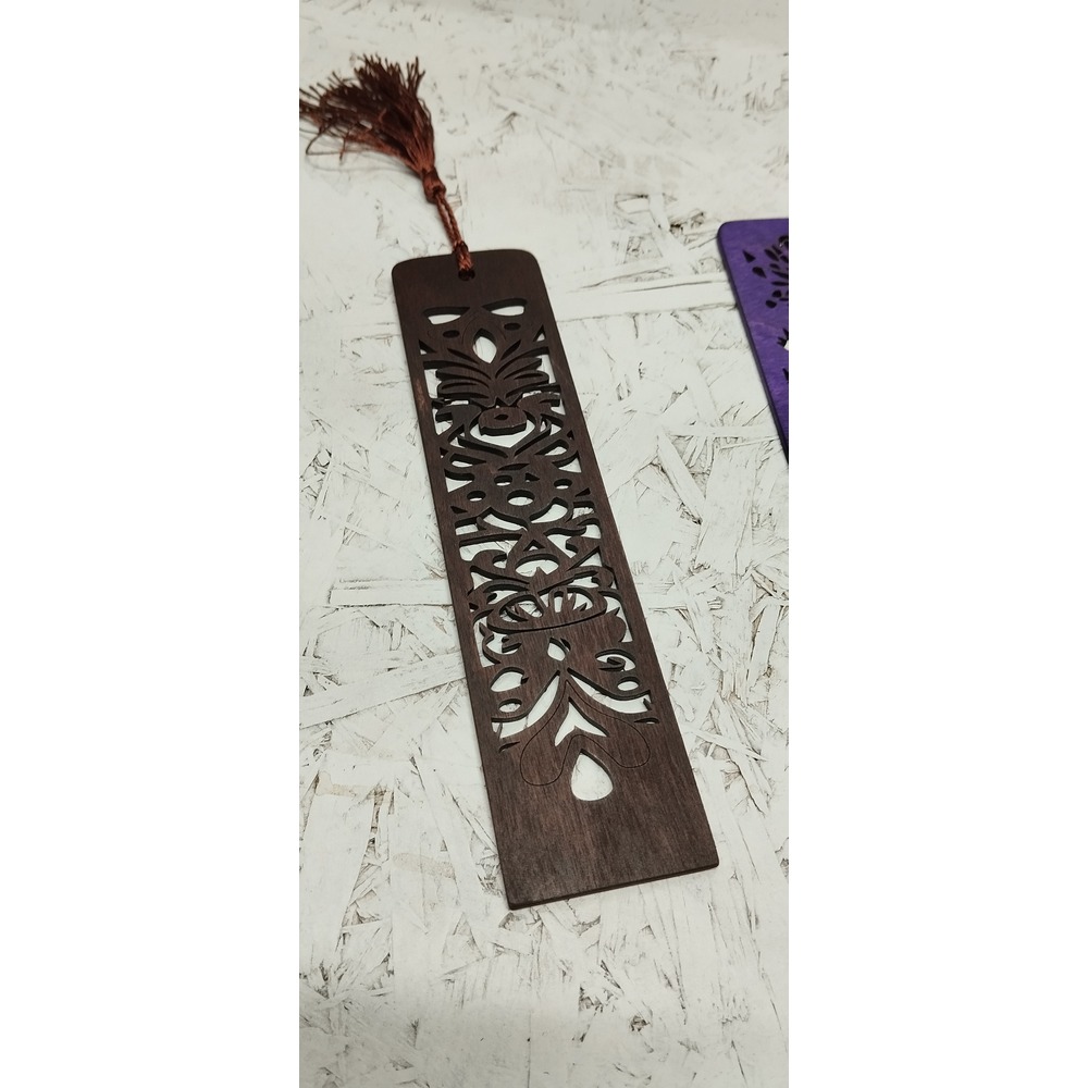 5'li Set Ahşap Kitap Ayracı