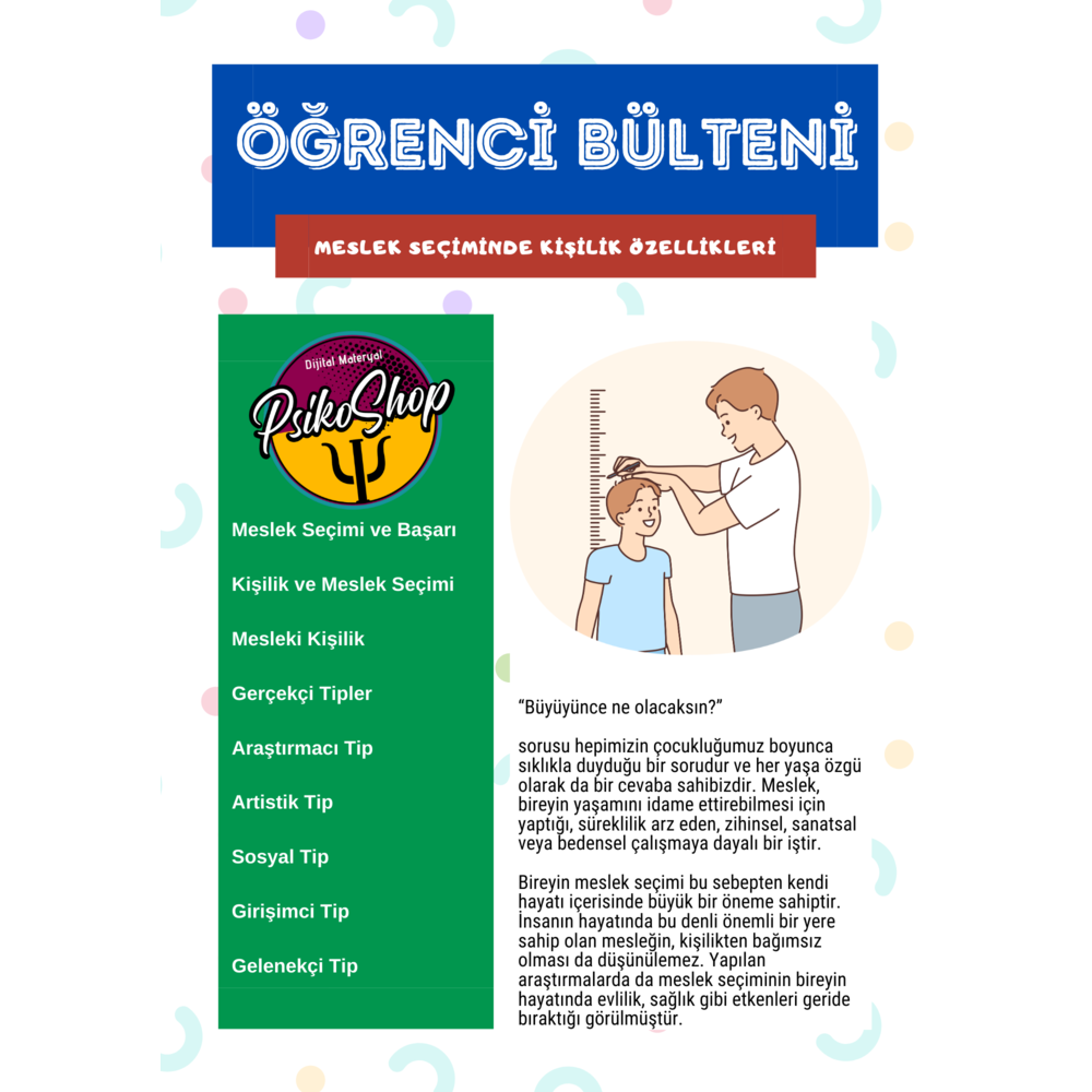 Meslek seçiminde kişilik özellikleri