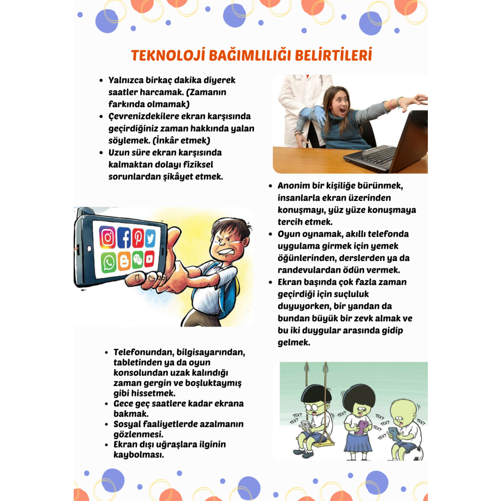 Teknoloji Bağımlılığı - Aile Bülteni