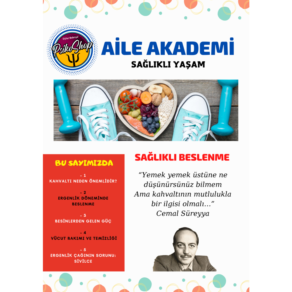 Sağlıklı Yaşam ve Beslenme - Aile Bülteni