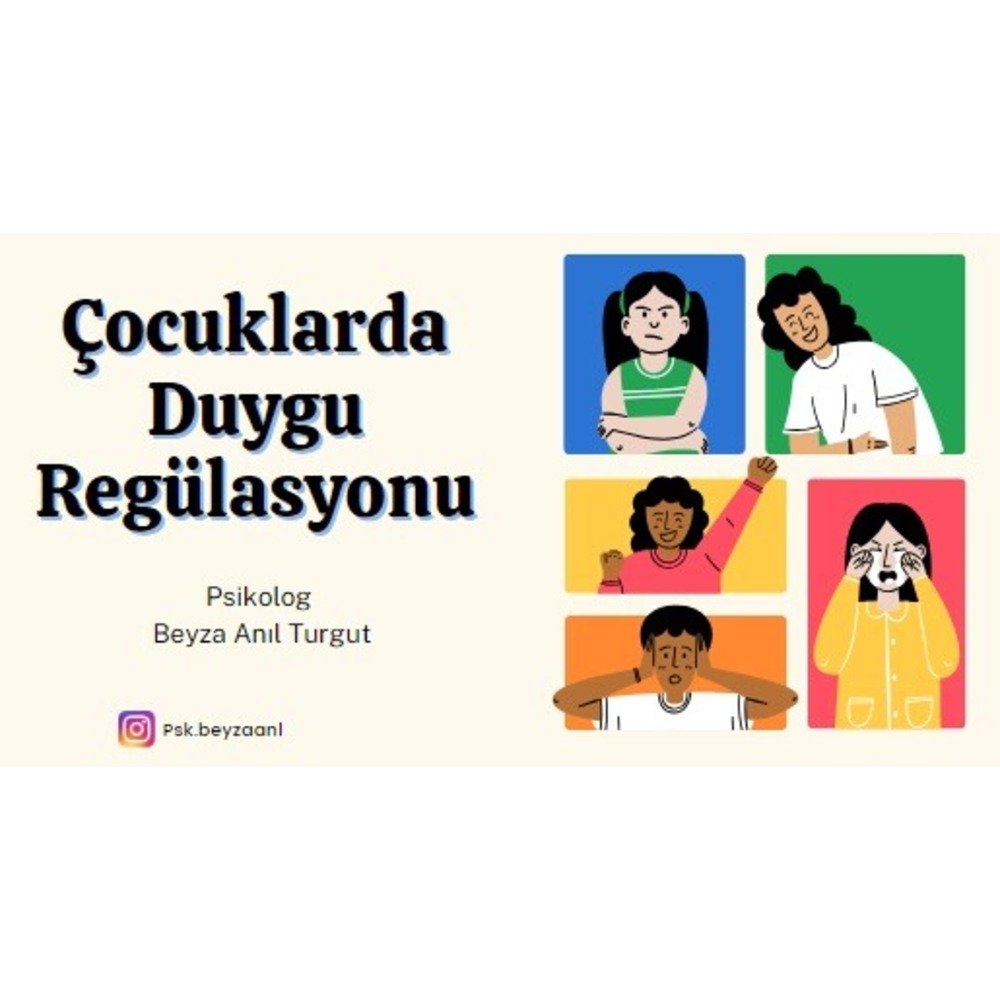 Çocuklarda Duygu Regülasyonu - Atölye Kaydı
