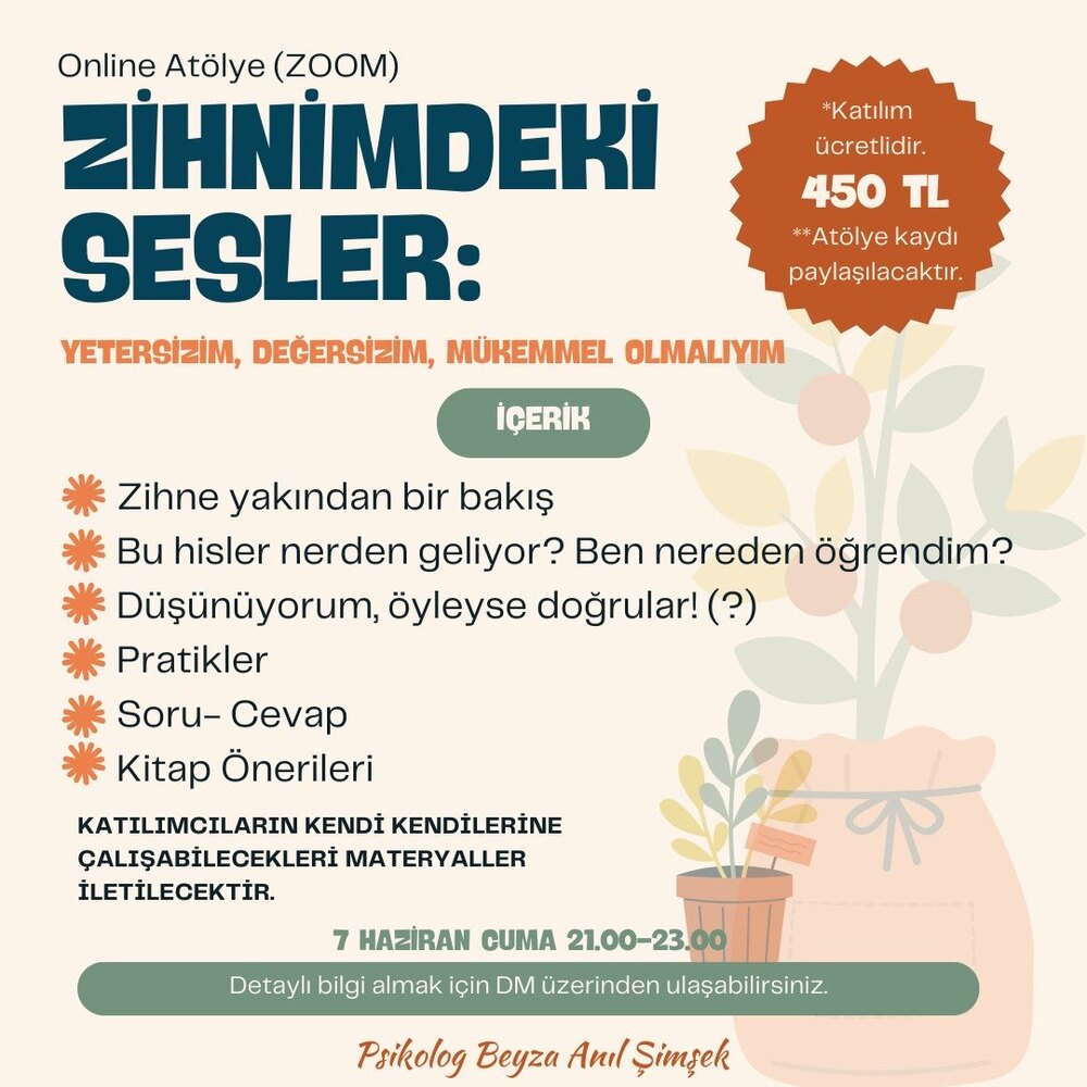Zihnimdeki Sesler -  Atölye Kaydı 