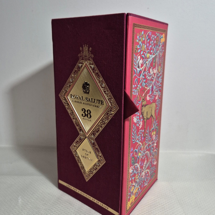 ROYAL SALUTE 38 YEARS STONE OF DESTINY ŞİŞE KUTUSU 50 cl | RETRO
