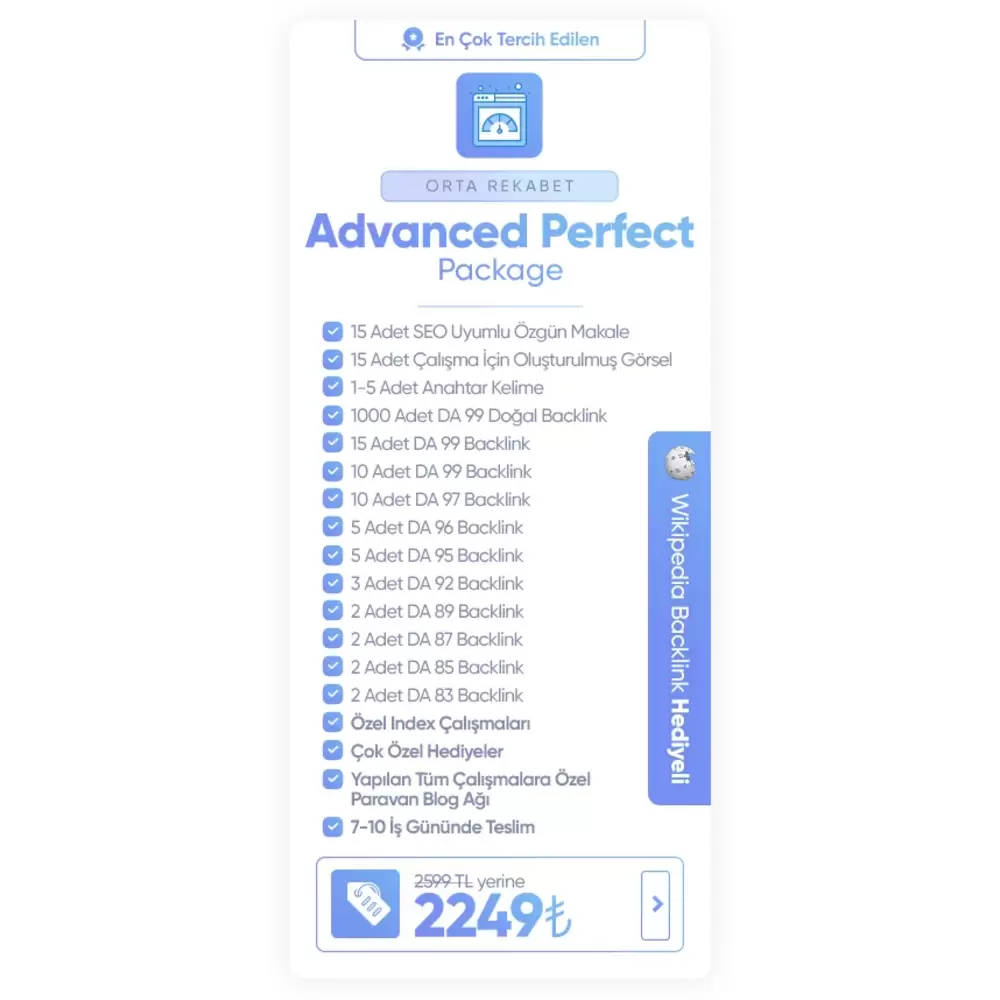Adcanved Perfect Package