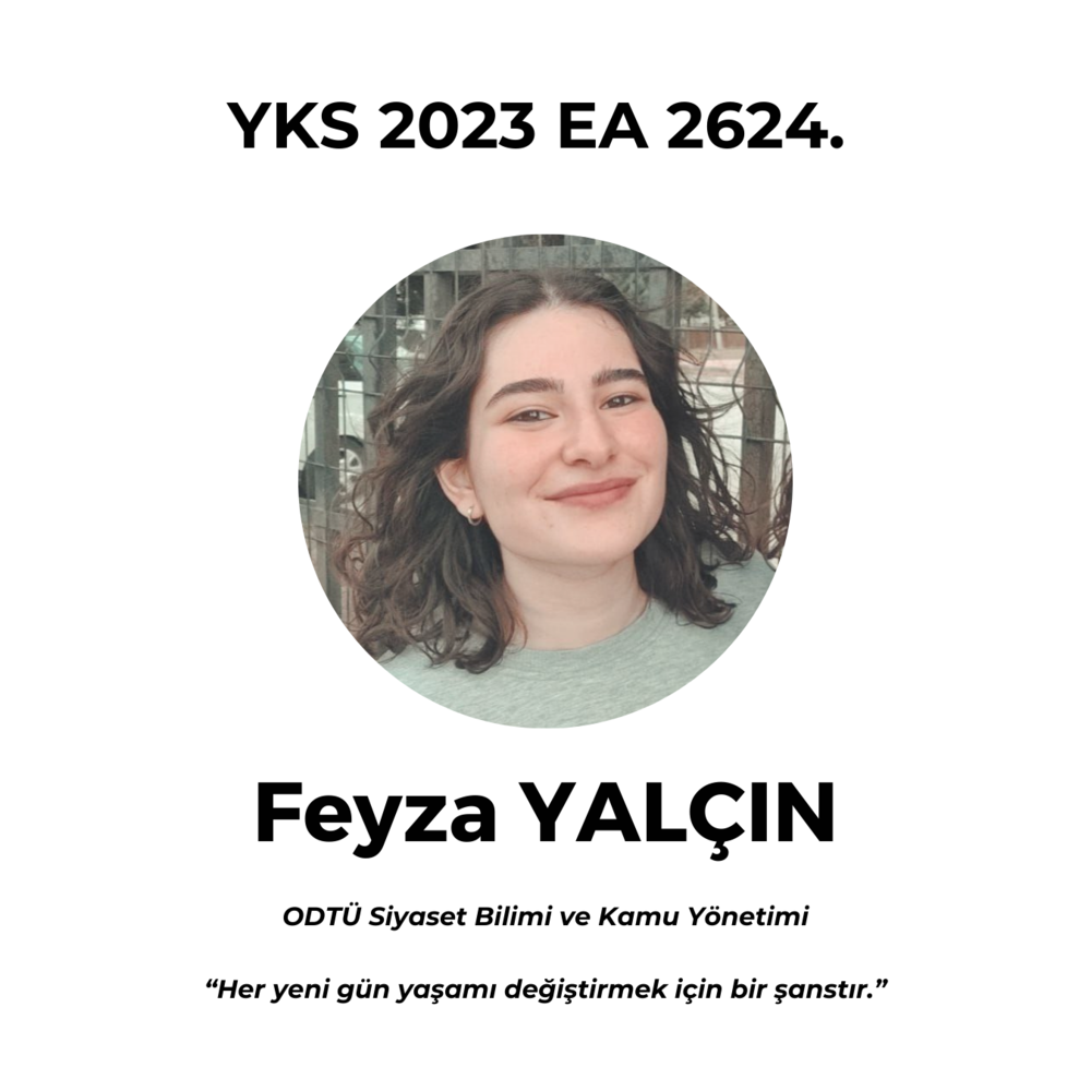 Feyza Yalçın - EA 2624. - ODTÜ Siyaset Bilimi ve Kamu Yönetimi