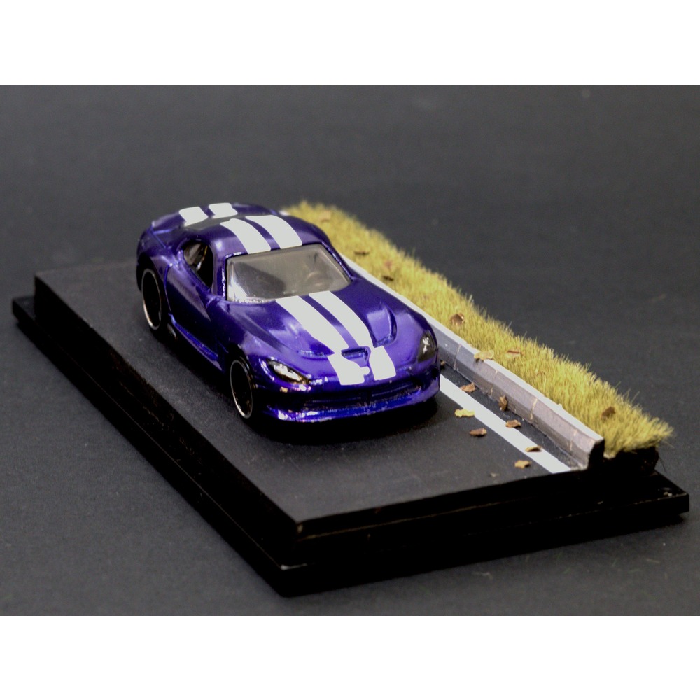 1/64 City Road Diorama Display Case (Sonbahar/Autumn)