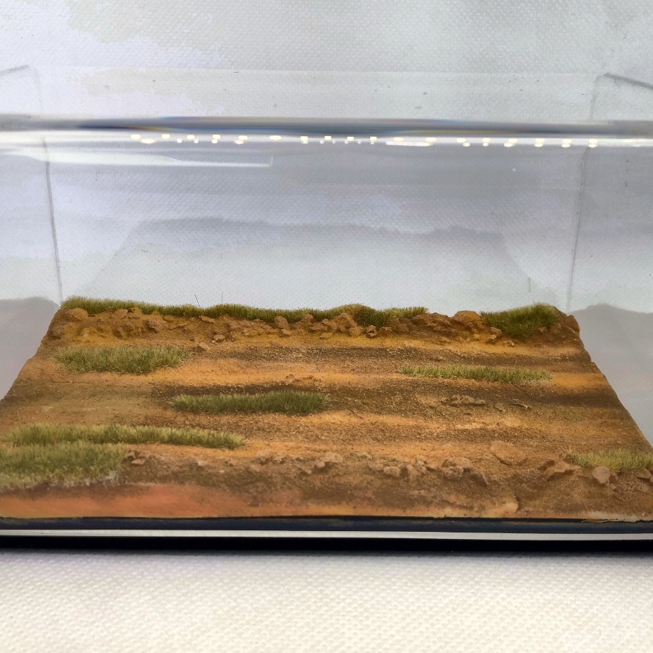 1/43-1/64 Ölçek Diecast Toprak Yol Diorama Zemin ve Case