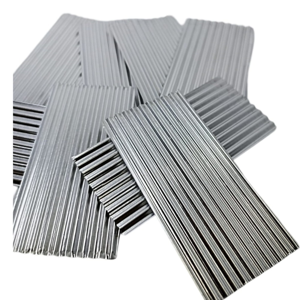 1/35 Oluklu Aluminyum Çatı Levhası 7,3X3,4 cm 4 Adet