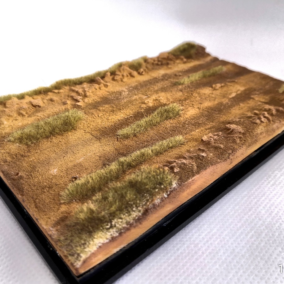 1/43-1/64 Ölçek Diecast Toprak Yol Diorama Zemin ve Case
