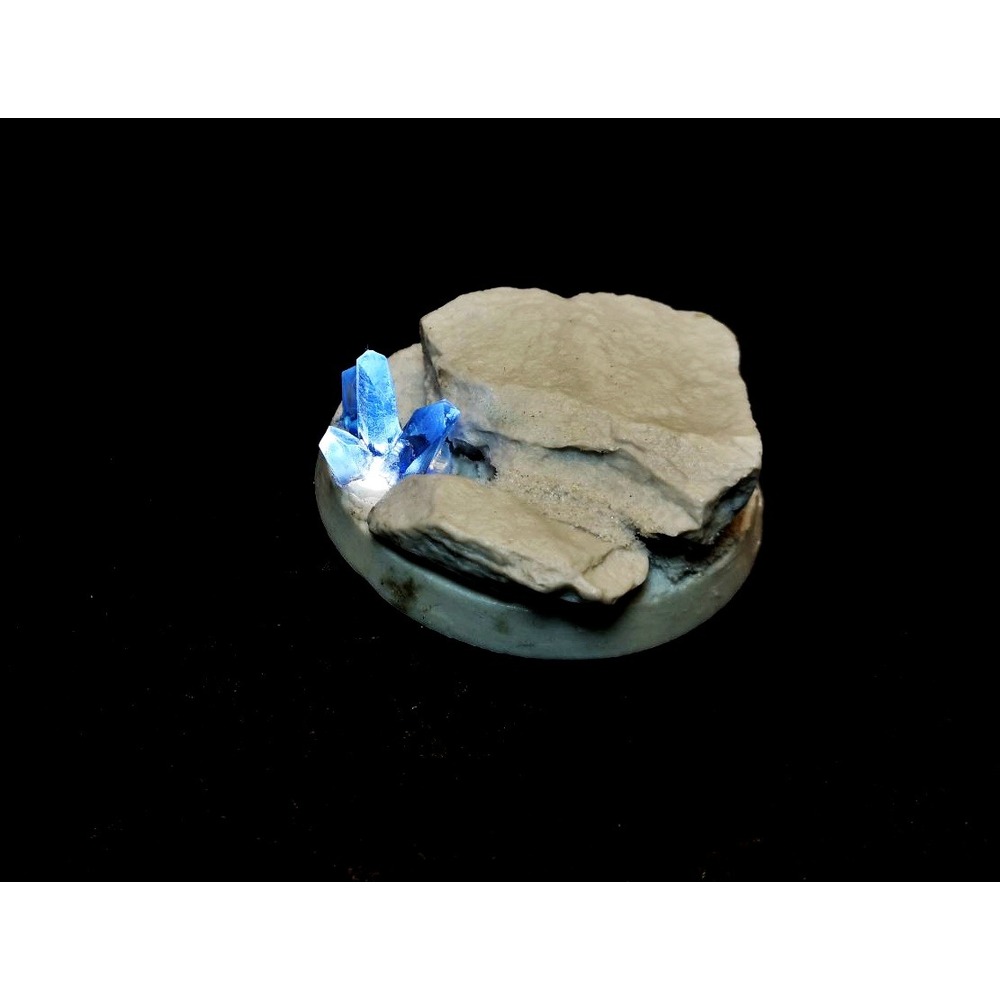 Led Işıklı Kayalık Zemin  40mm +4 renk Kristal (El Yapımı) 2
