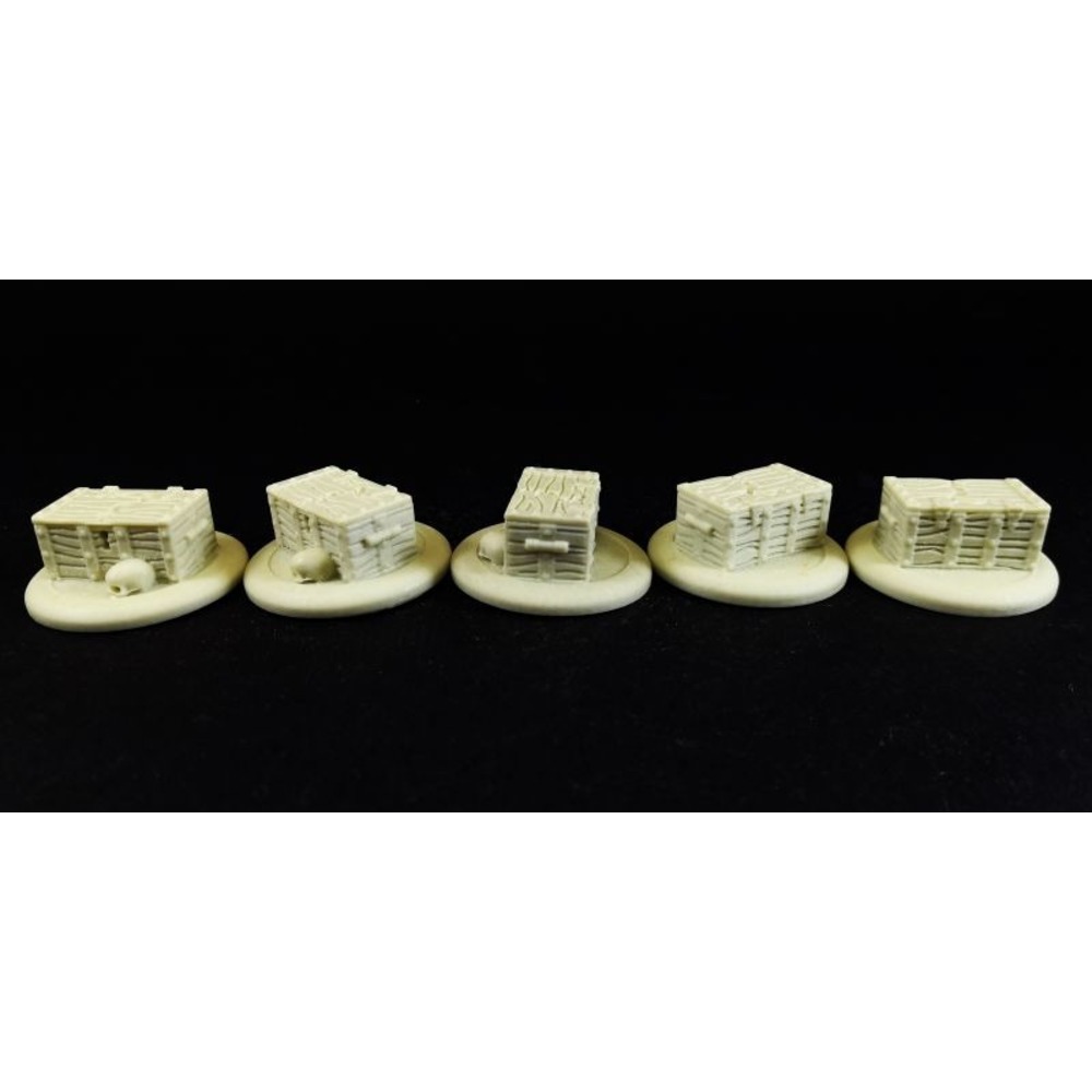 1 Kuru Kafalı Hazine Sandığı 28mm Ölçek için 