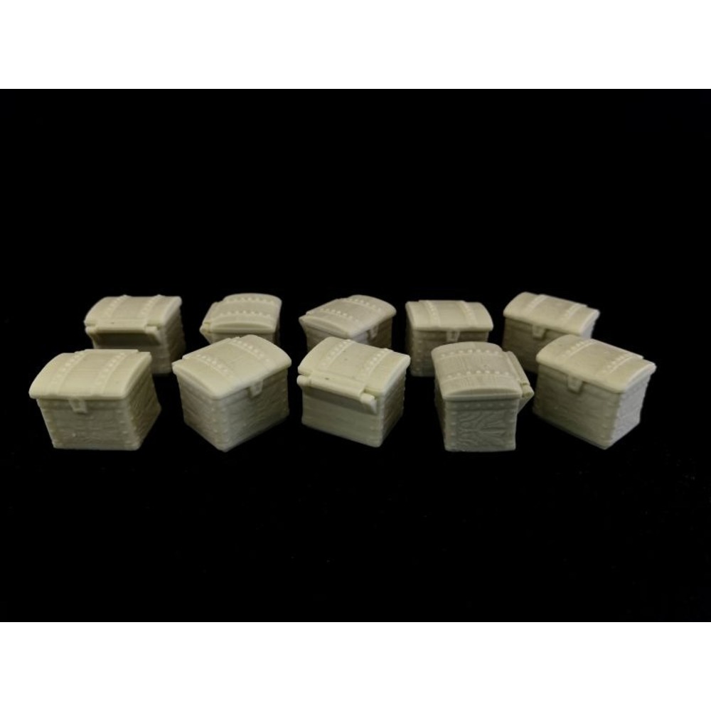 Sandıklar 10 Adet 28mm Ölçek için