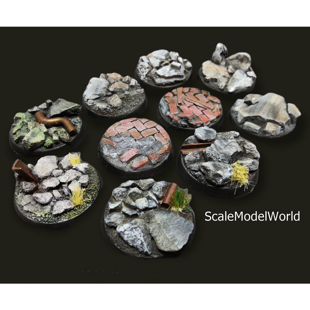 Kentsel Moloz Zemin Set 32mm (10 Adet)