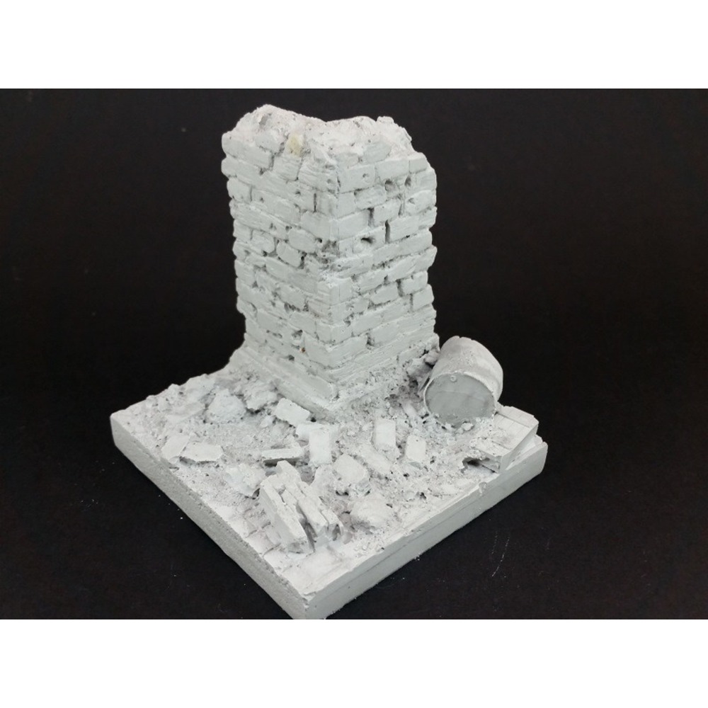 1/35 1944 Almanya Köşe Bina Sahnesi (Resin)