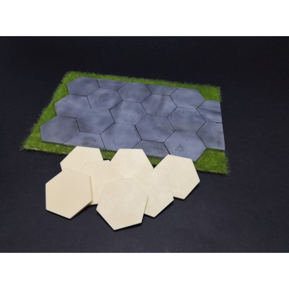 1/72 Soviet Hex Pist Zemini Blokları (18 Adet)
