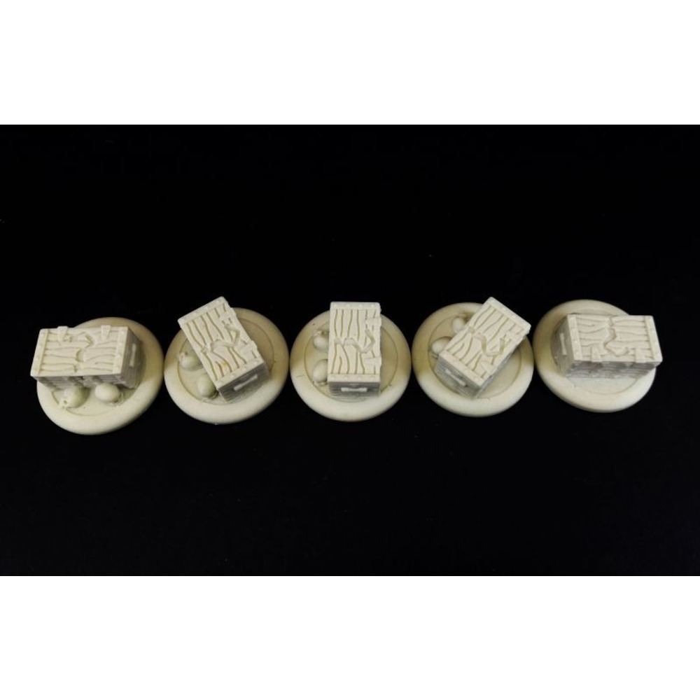 2 Kuru Kafalı Hazine Sandığı 28mm Ölçek için