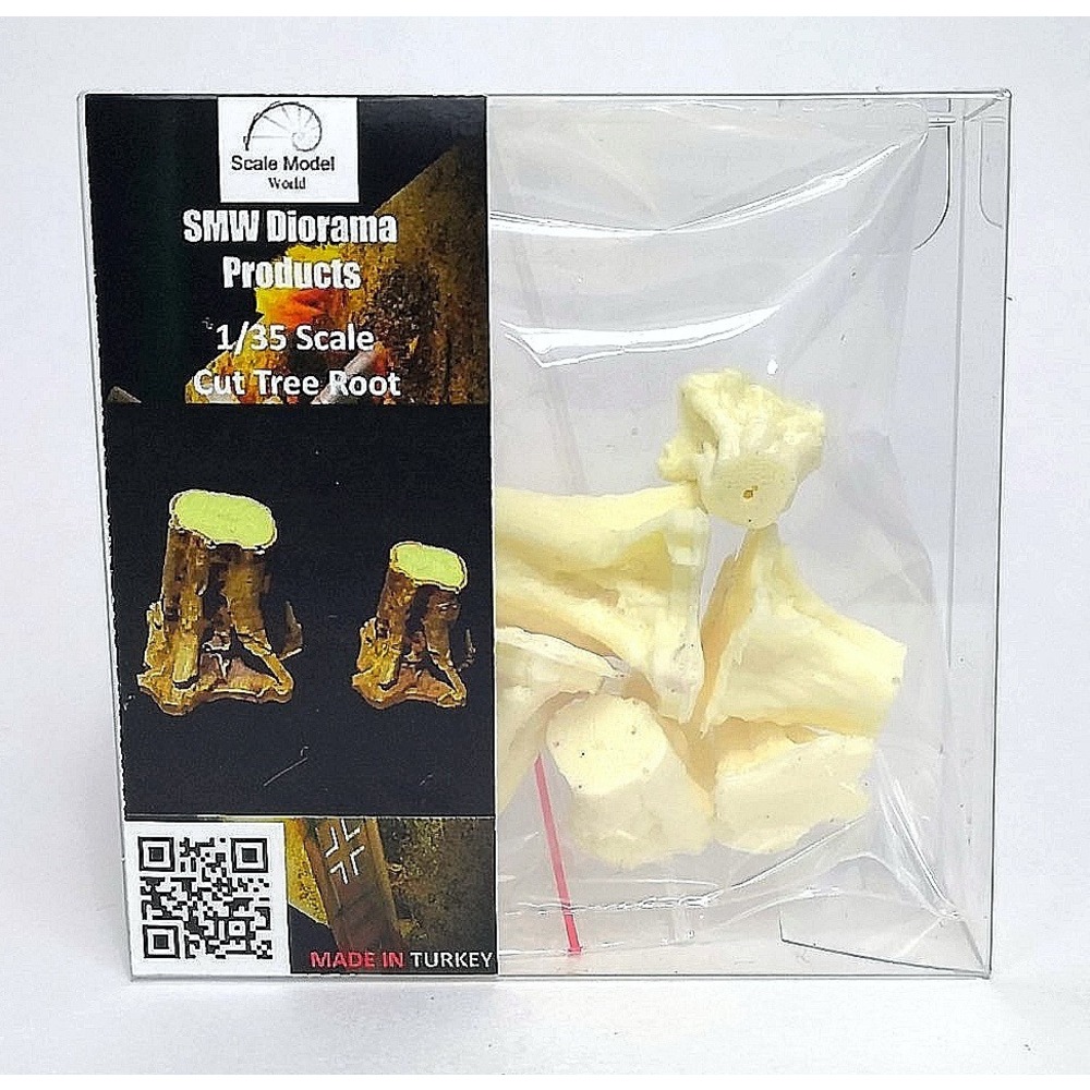 1/35 ÖLÇEK KESİK AĞAÇ KÖKÜ 6 Adet