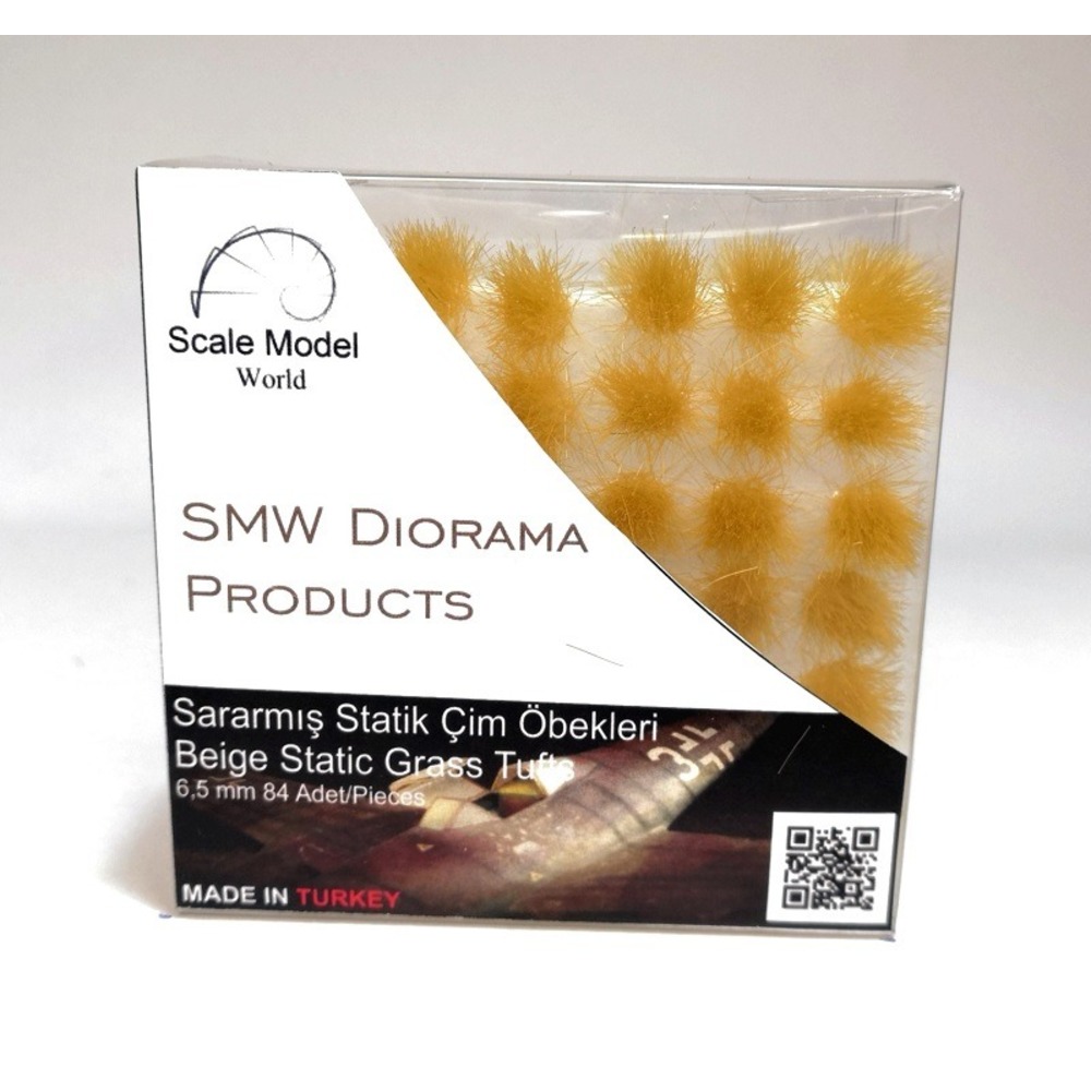 SMW Statik Çim Öbeği 6,5 mm Sararmış (Kendinden Yapışkanlı)