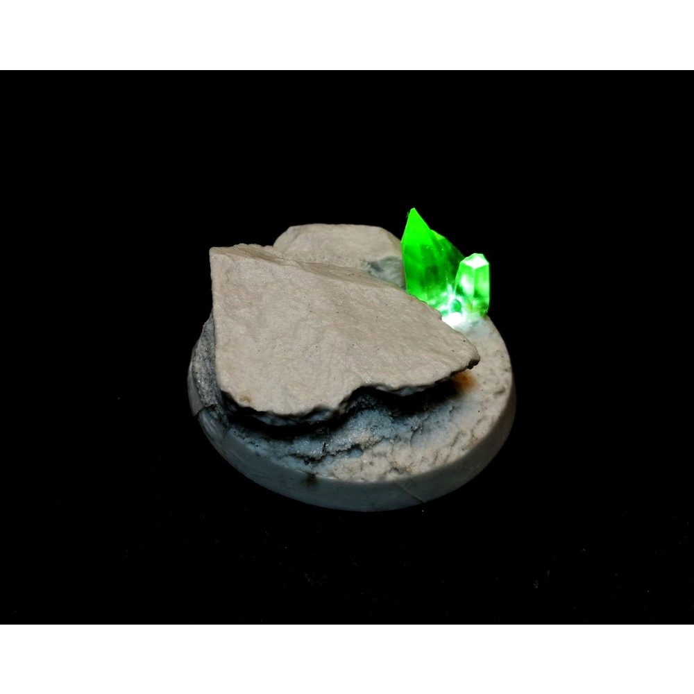 Led Işıklı Kayalık Zemin  40mm +4 renk Kristal (El Yapımı) 2