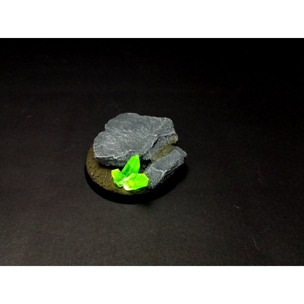 Led Işıklı Kayalık Zemin  40mm +4 renk Kristal (El Yapımı) 2