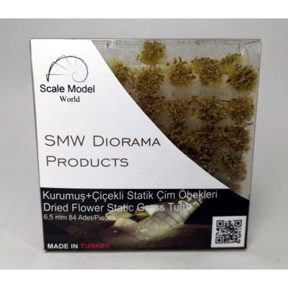 SMW Kurumuş Çiçekli Statik Çim Öbeği 6,5 mm 