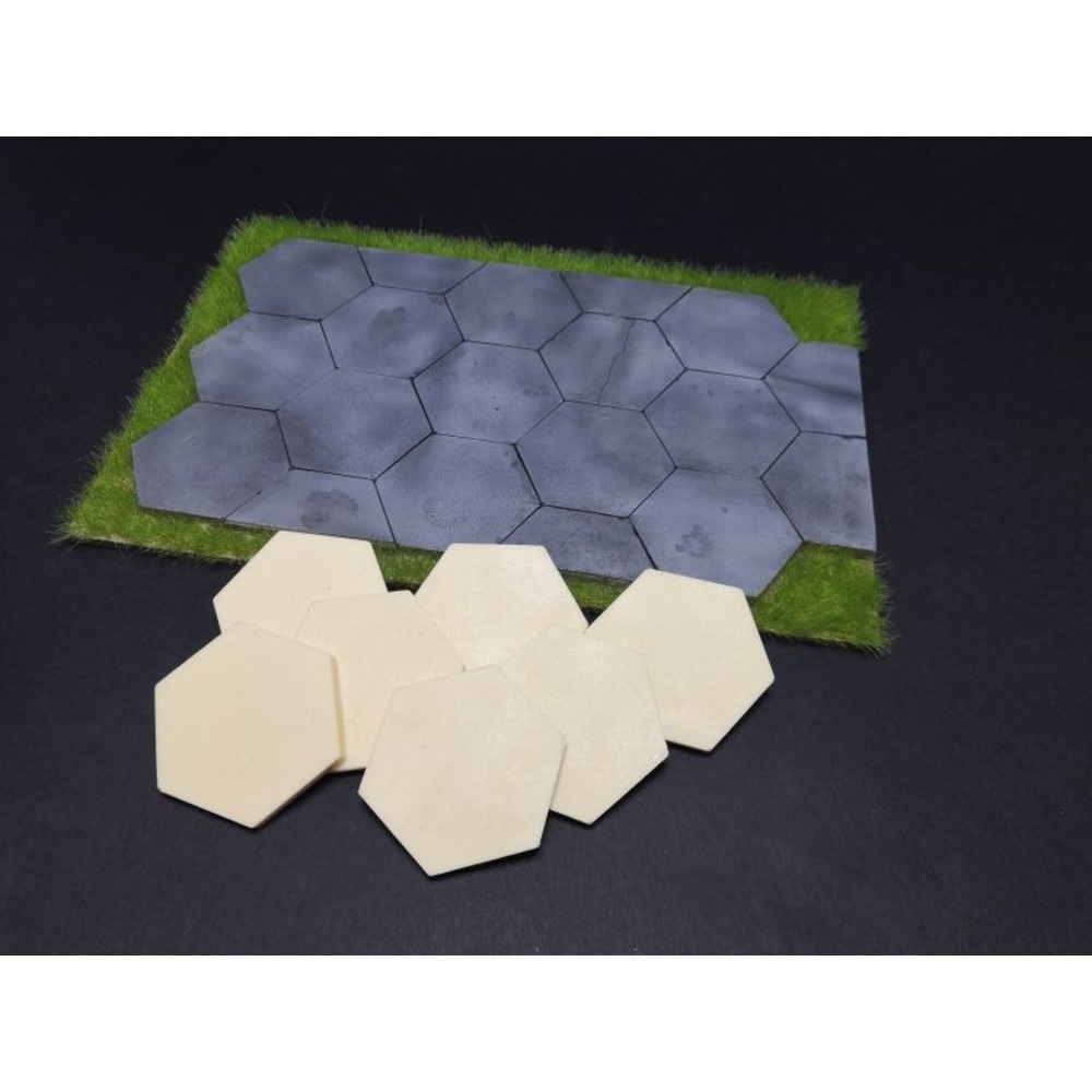 1/48 Soviet Hex Pist Zemin Blokları 18 Adet