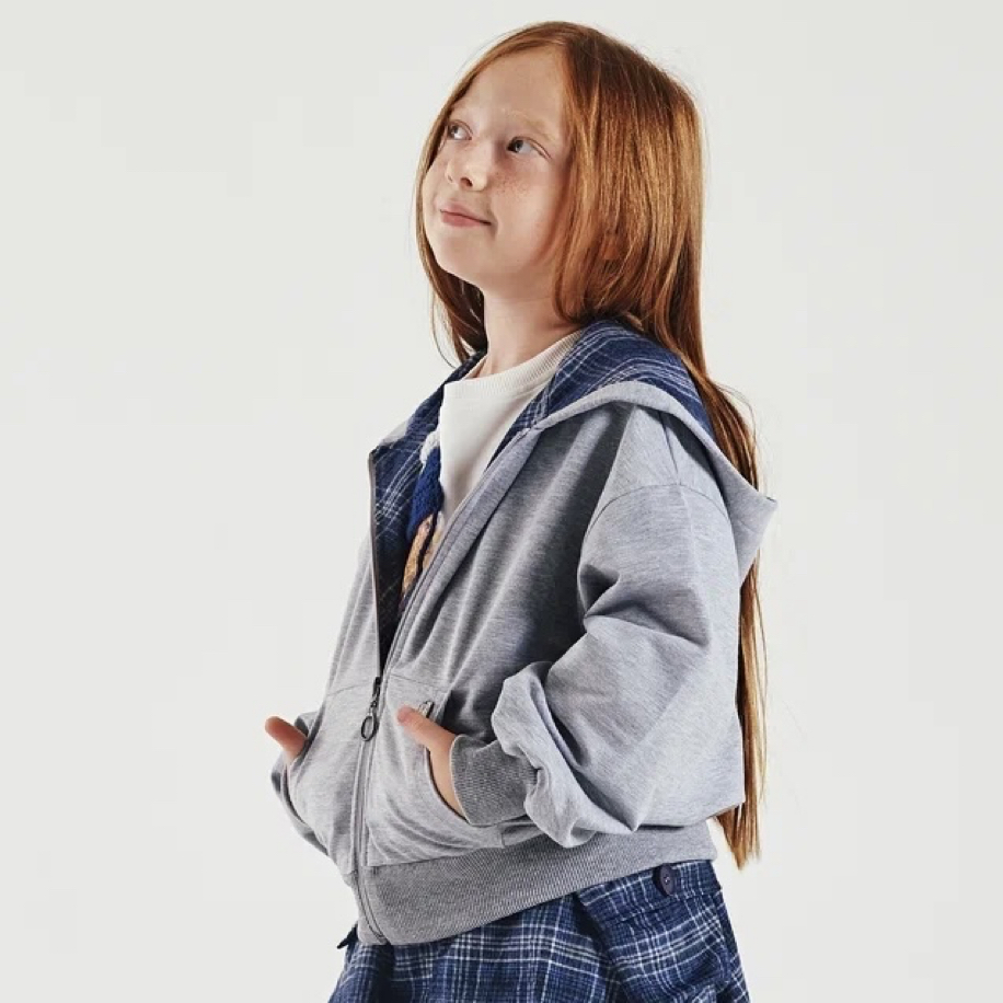 Denim Check Takım 