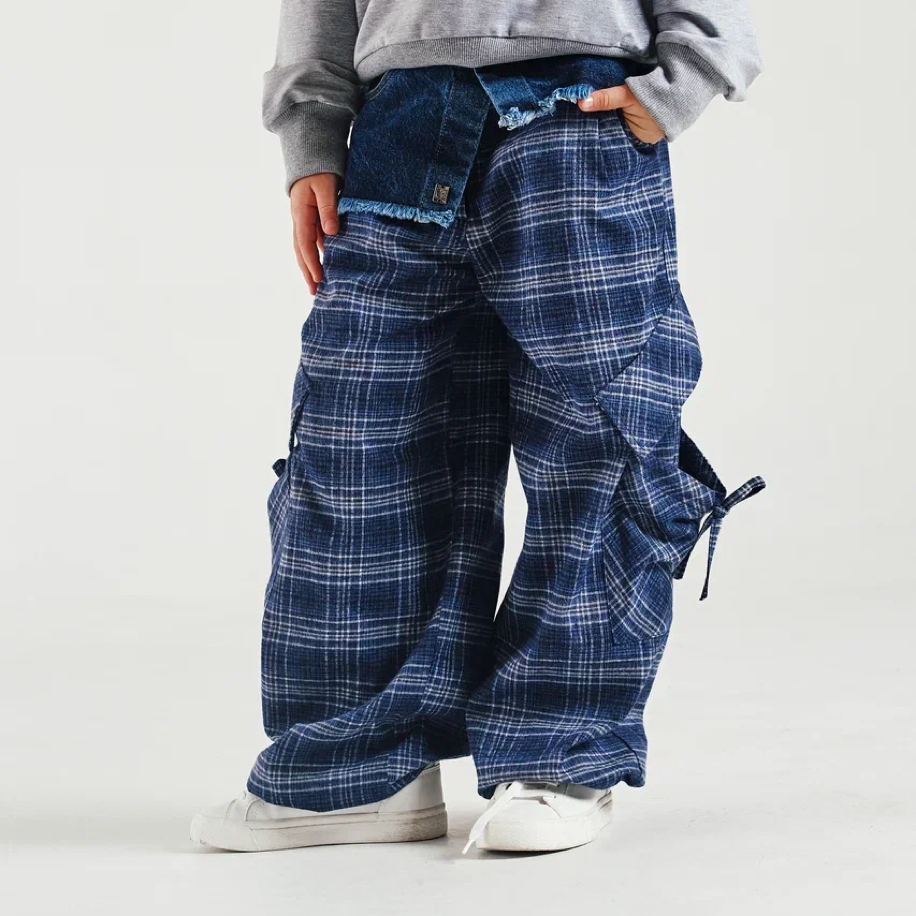 Denim Check Takım 