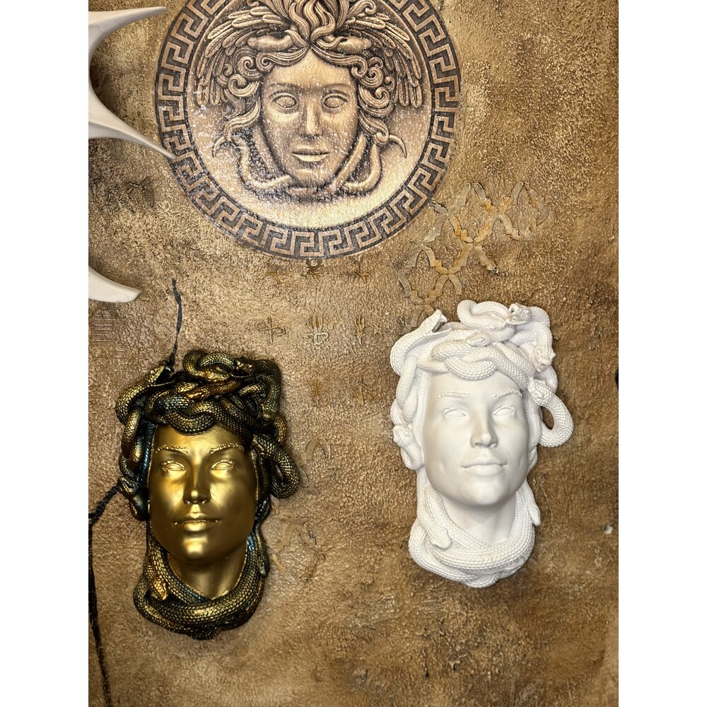 Medusa 2’li Duvar Heykel