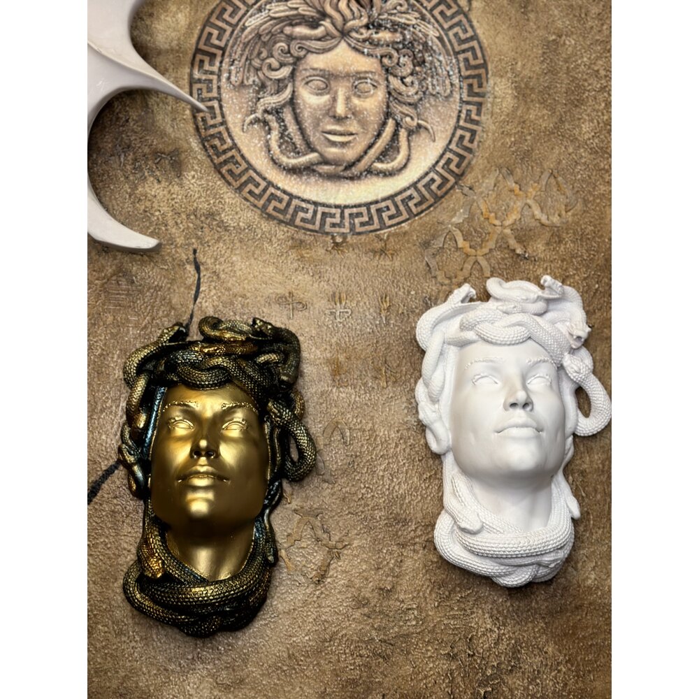 Medusa 2’li Duvar Heykel