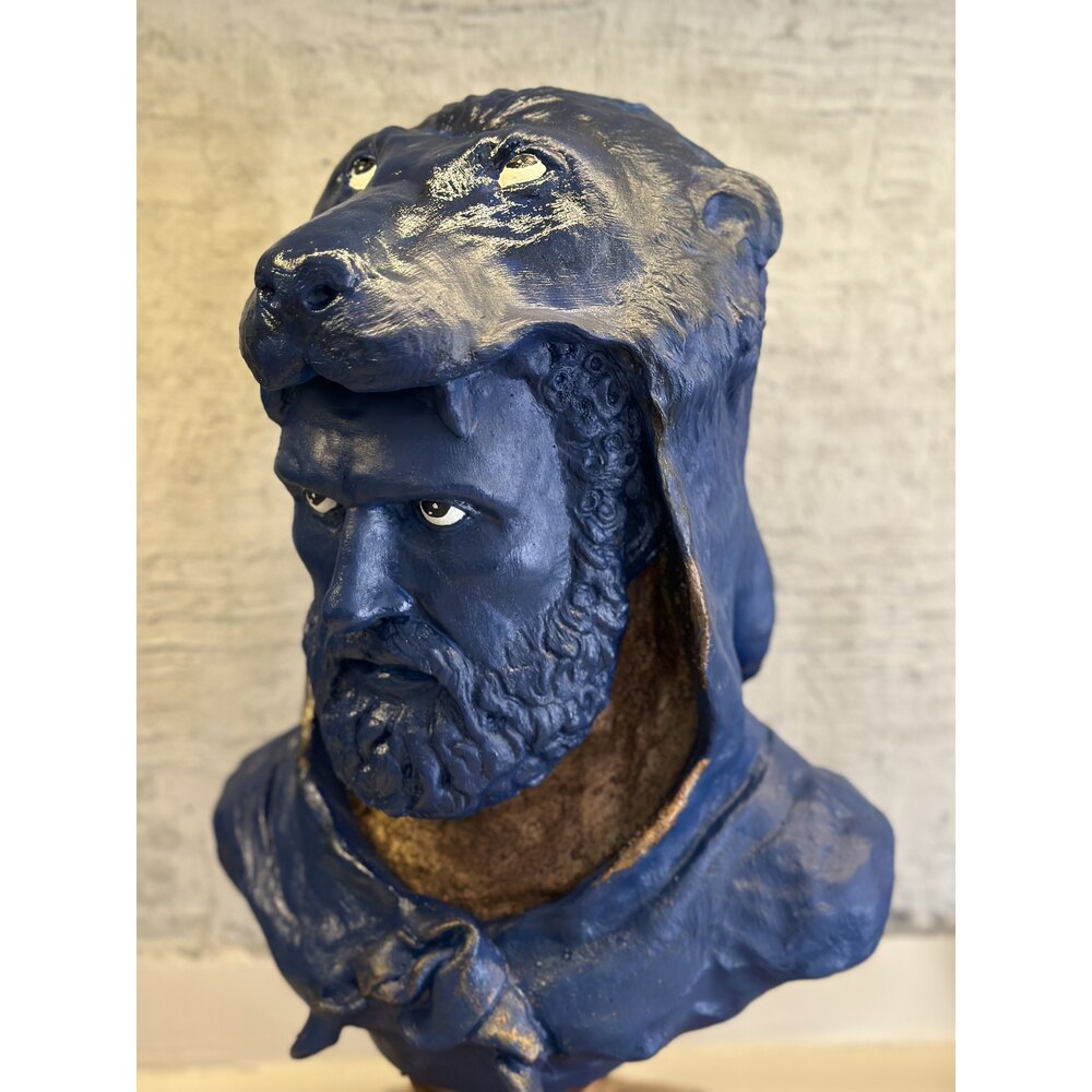 Aslan Herkül Büst Heykel