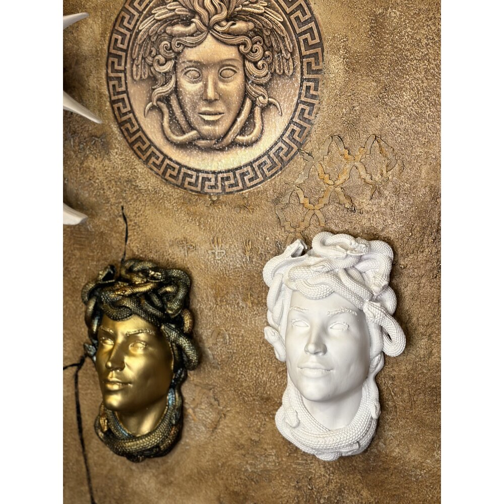 Medusa Duvar Heykel 