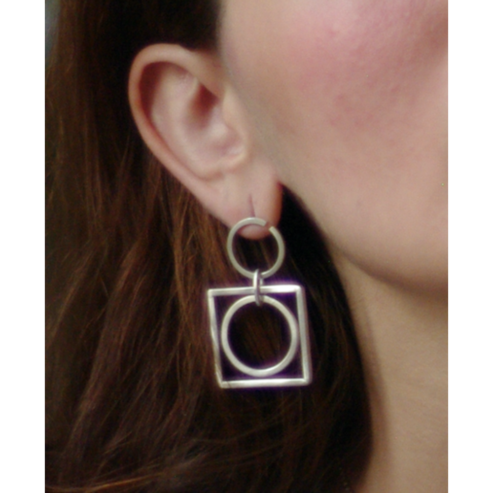 Simple Geometry Earring 