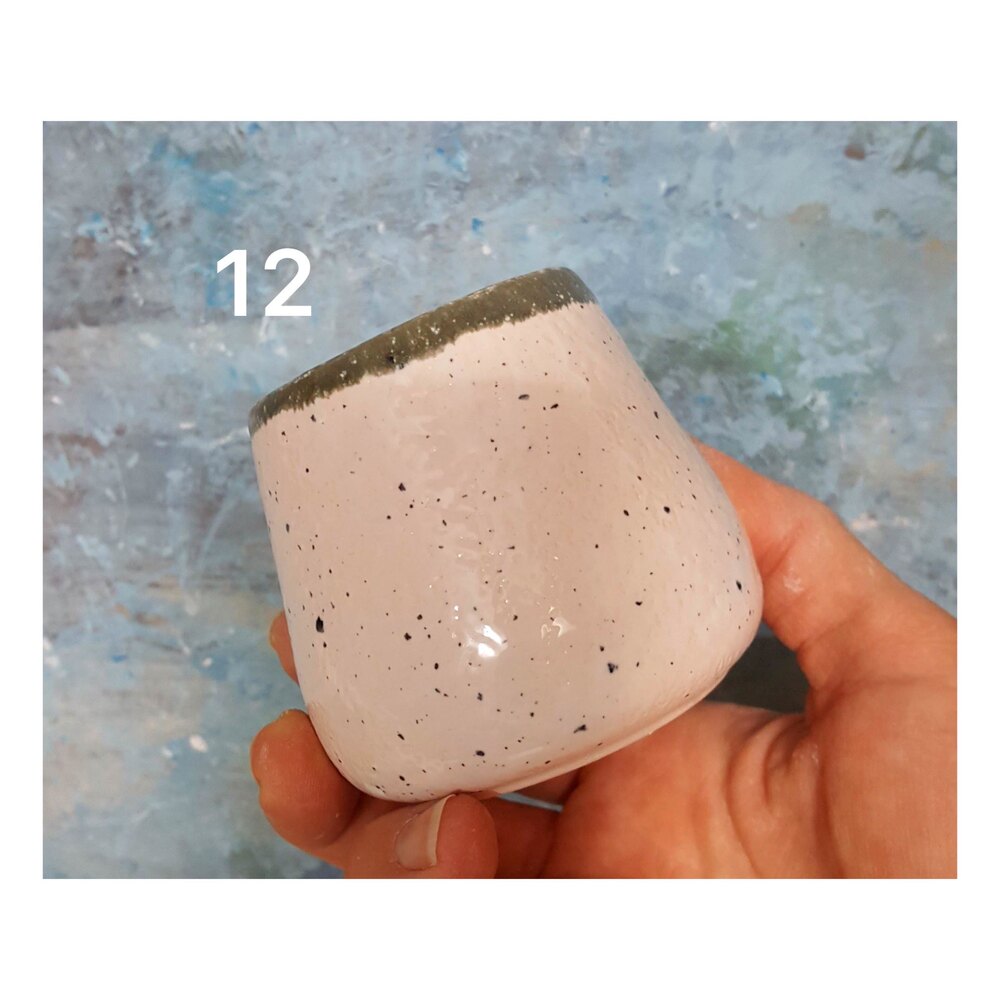 Kulpsuz, Tombul, Seramik Bardak, Kupa, Mug