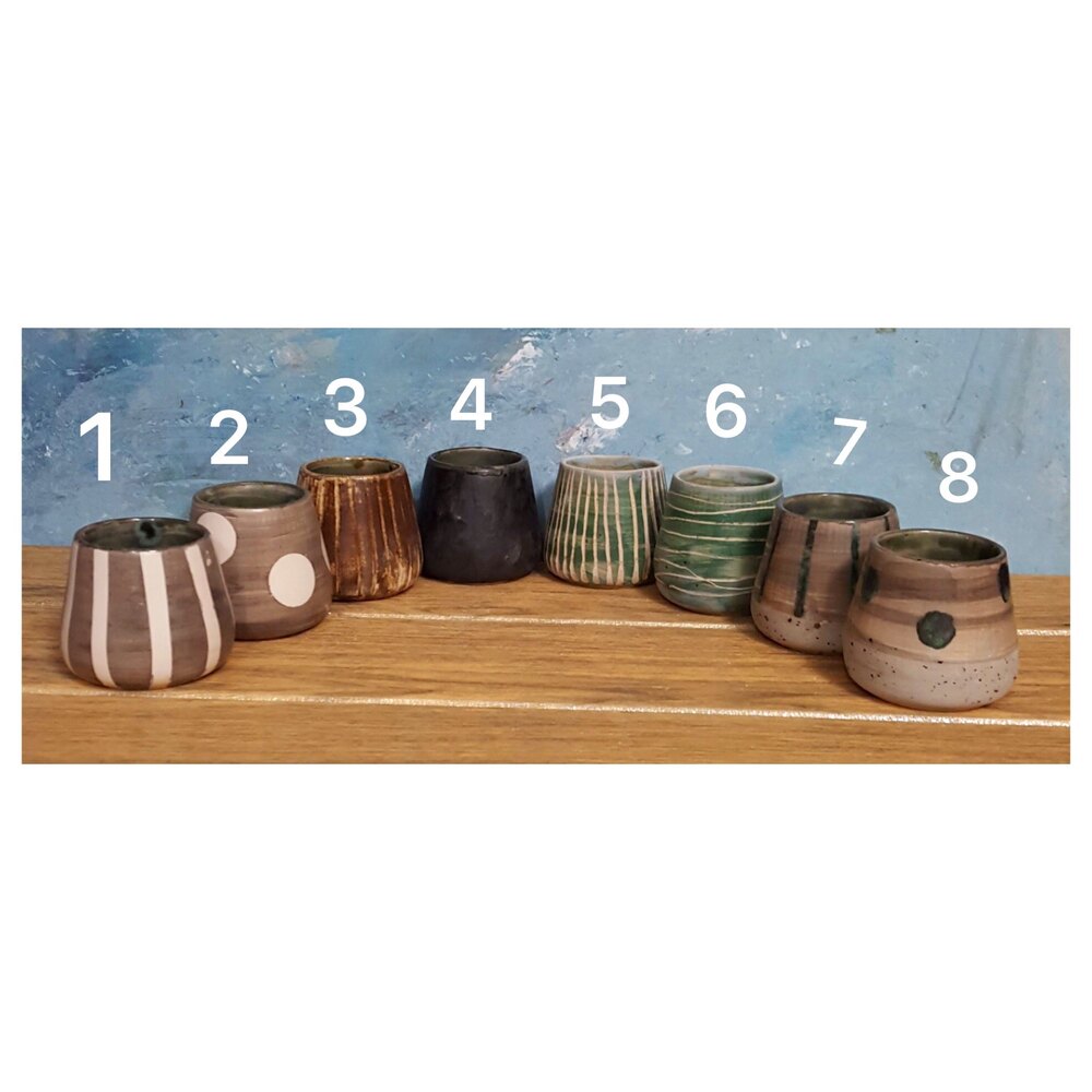 Kulpsuz, Tombul, Seramik Bardak, Kupa, Mug