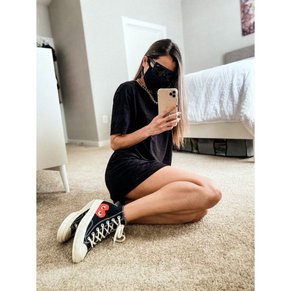 Converse Play Comme Des Garçons