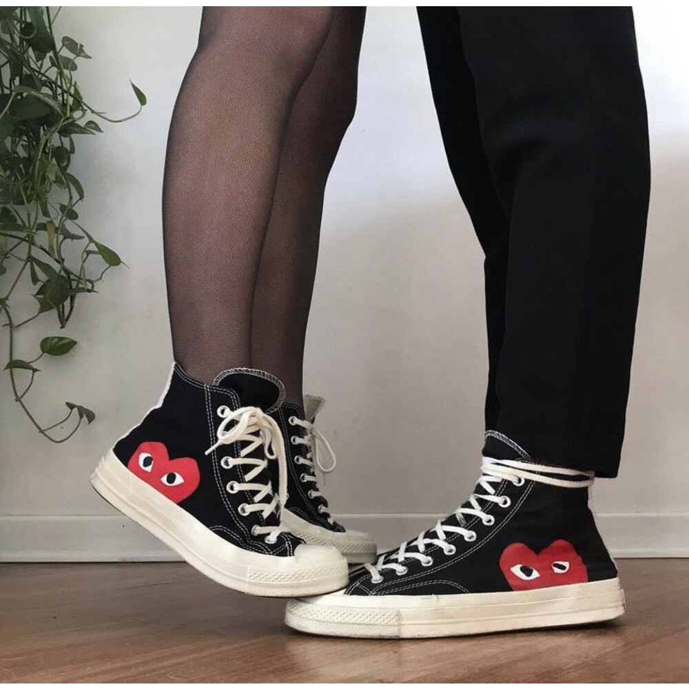 Converse Play Comme Des Garçons