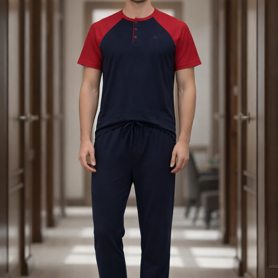 Erkek Kısa kollu  Pijama takımı 