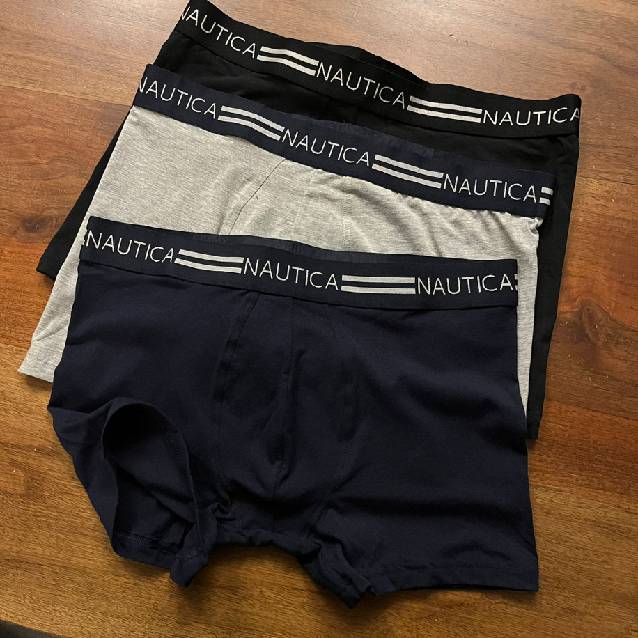 Erkek Orjinal Nautıca Boxer 3lü sert