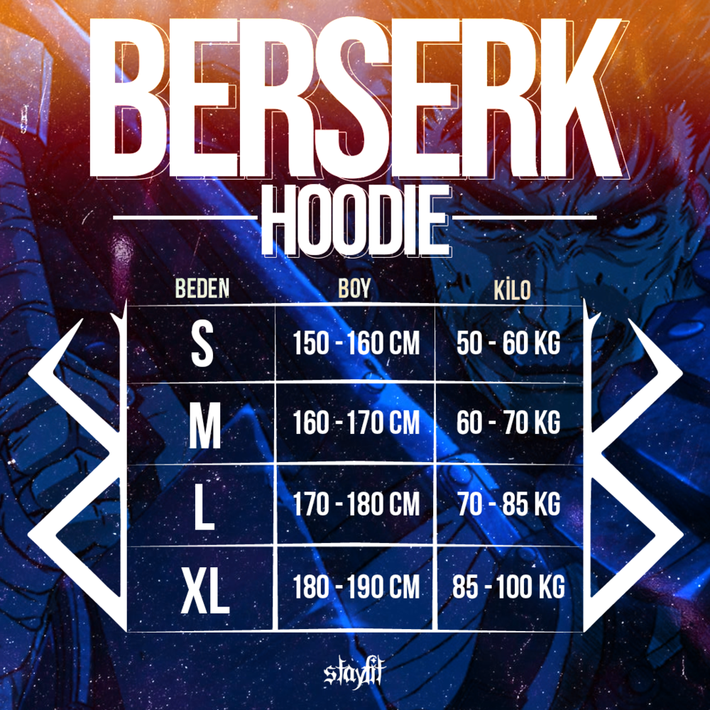 BERSERK OVERSIZE HOODIE